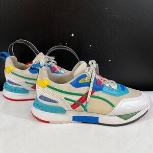 Puma Mirage Tech Game Mens White Multicolor Running Sneakers Size 6.5 SKU 6423